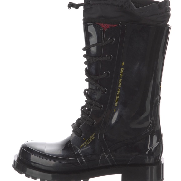 Christian Dior DiorCamp Mid-Calf Rain Boots RARE FIND - pristine condition!! - Picture 2 of 6